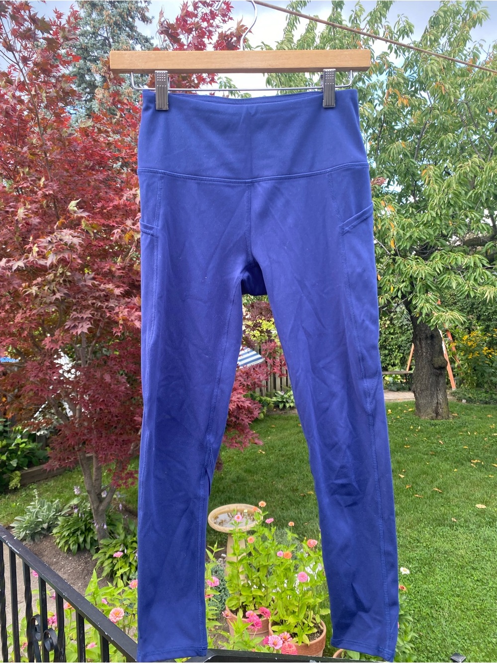 Head Women's Performance Leggings in Deep Blue